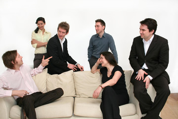 business team - conversation