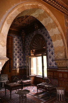old arabic palace in cairo