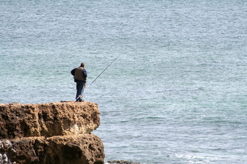 Fototapeta na wymiar fisherman