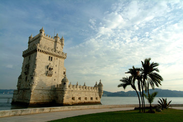 Fototapeta na wymiar Wieża Belém, Lizbona
