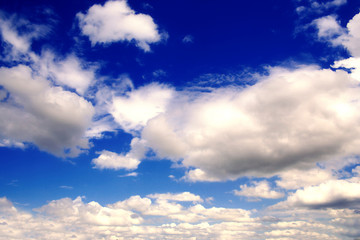 blue sky background