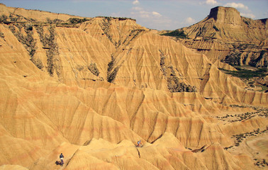 vtt dans les bardenas