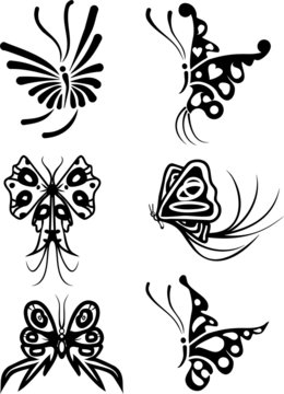 element for design, butterfly
