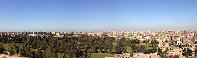 Fototapeta na wymiar panorama du Caire - Egipt