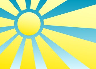 simplest sun background