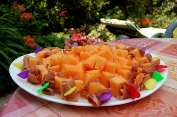 melon jambon