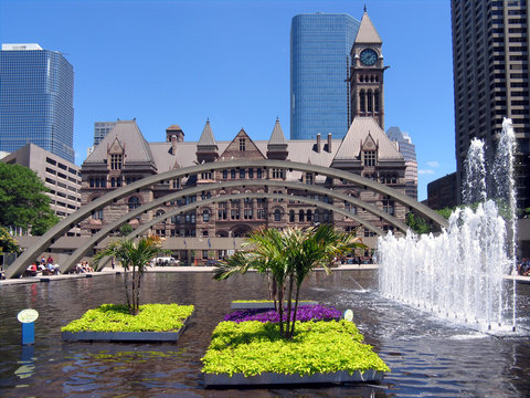 Toronto Old City Hall Fountain