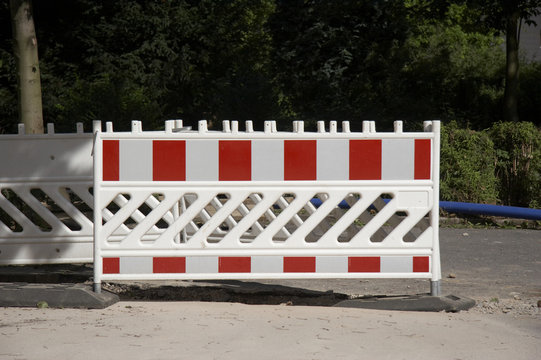 baustelle - absperrung 02