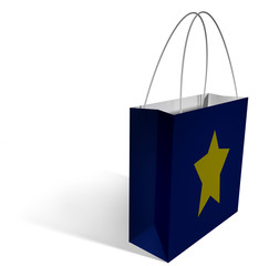 shopping bag - star