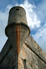sentry box in fortress