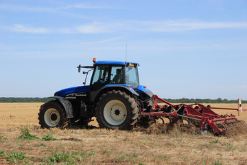 tracteur bleu - 970063