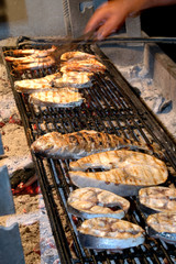 fresh fish cooking