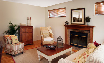 old fashion living room