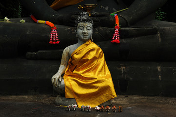 thailand, chiang mai: temples
