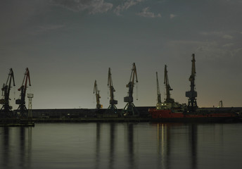 Obraz premium baku seaport