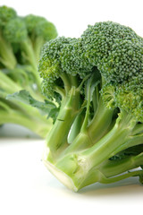 broccoli with shallow dof