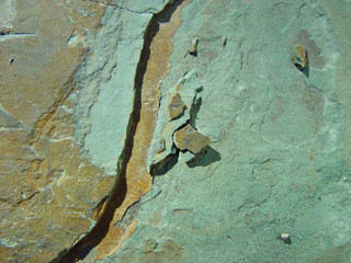 pattern in rock