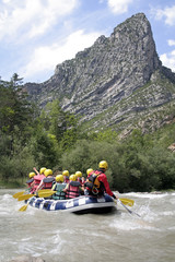 rafting canyon
