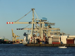 Obraz premium in harbour