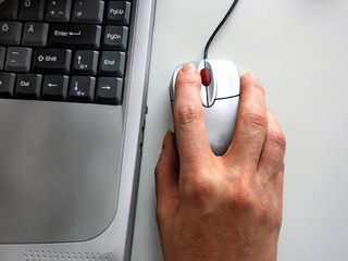hand und mouse