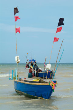 fishing-boats in thailand