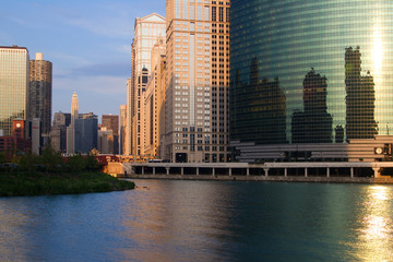 chicago city view