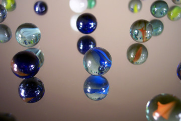 bunch of marbles