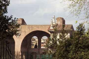 Chapel over the Palantine Hill, Rome, Italy