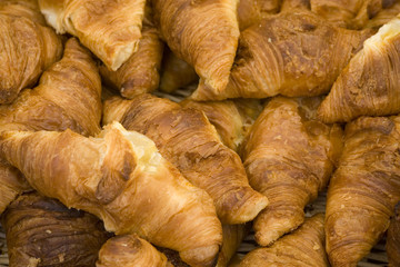 croissants on display
