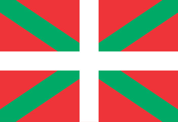 basque drapeau - obrazy, fototapety, plakaty