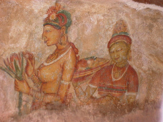 Fototapeta na wymiar obrazy Sigiri