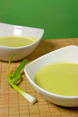 fresh pea soup
