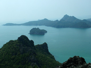 paysage, thailande