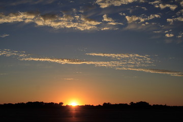 sunset in cali