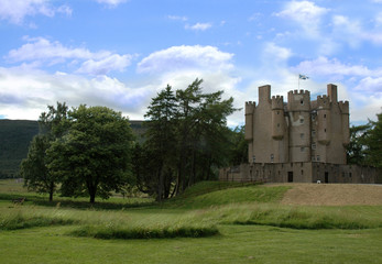 Fototapeta na wymiar Zamek w Szkocji