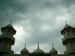 Fototapeta na wymiar mosquee, thailande