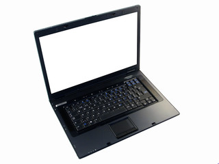 laptop and empty space for write