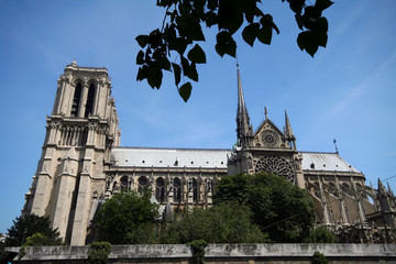 Obraz premium notre dame side