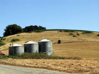 three silos