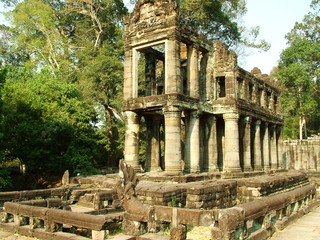 Obraz premium preah khan, cambodge
