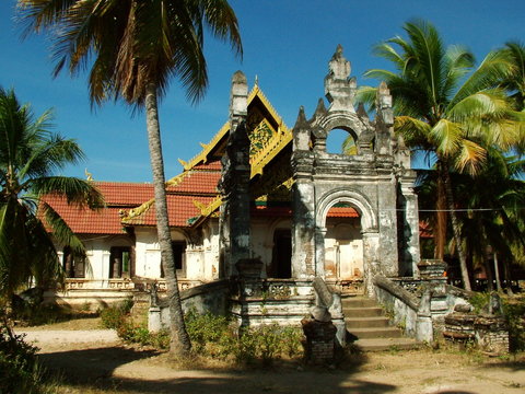 temple, laos