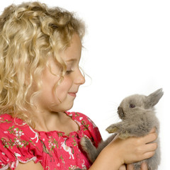 l'enfant et le lapin