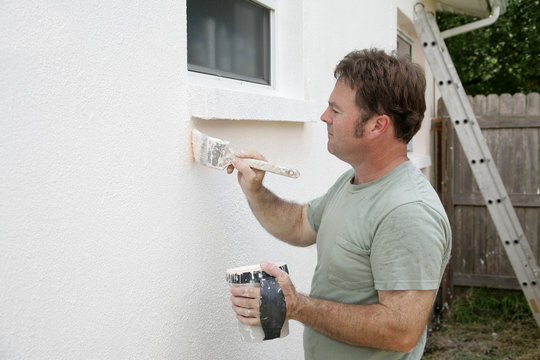 house painter working