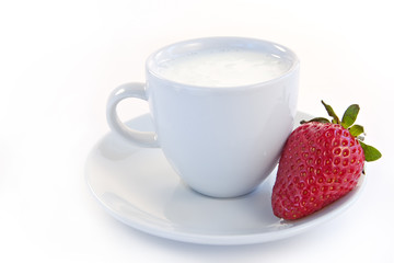 strawberry and sour cream