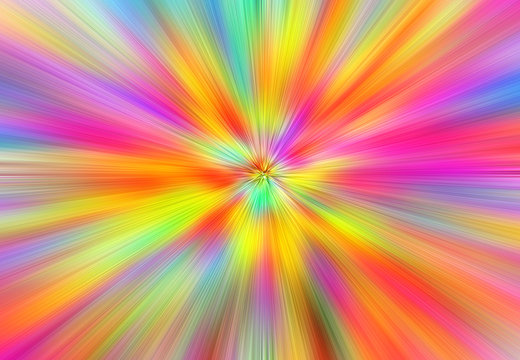 explosion de couleur