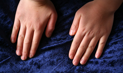 Fototapeta premium child hand