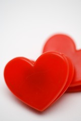 Fototapeta premium red valentine hearts