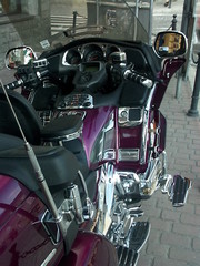 Fototapeta premium grosse motorfahrrad