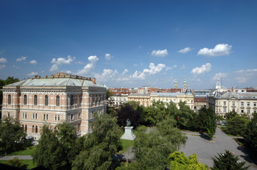 panorama of zagreb