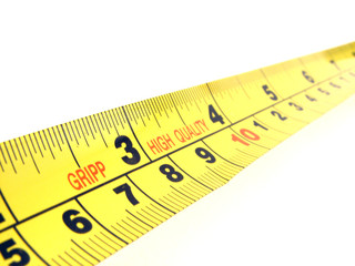 yellow tape measure macro